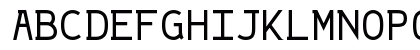 New Regular Uppercase Preview