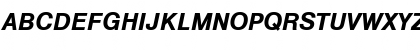 Nimbus Sans Becker T Bold Italic Font