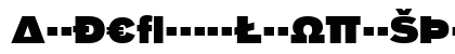 Bau-SuperExpert Regular Uppercase Preview