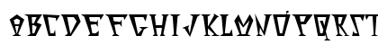 Surfinta Mars Regular Uppercase Preview