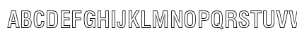Swis721 BdCnOul BT Bold Outline Uppercase Preview
