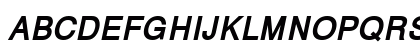 SwissCyr Bold Italic Preview