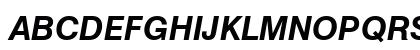 Swiss-721 HU Bold Italic Preview