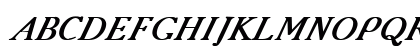Academy Bold Italic Preview