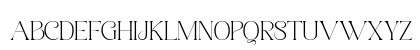 Klaristha Thin Uppercase Preview