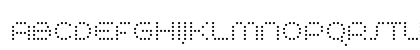 Synthetique Regular Uppercase Preview