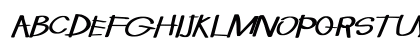 Tabatha Wd Bold Italic Uppercase Preview