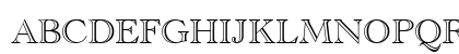 Academy Engraved LET Regular Uppercase Preview