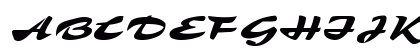 Tambo Regular Uppercase Preview