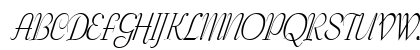 Tango-Condensed Italic Preview