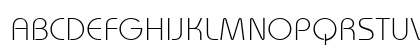 BauhausLH Regular Uppercase Preview