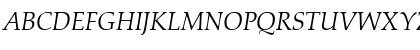 A760-Roman Italic Font