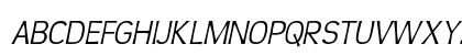 Teen Light Italic Preview