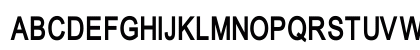Tempest Regular Uppercase Preview