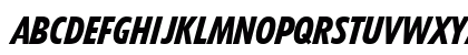Tempo-CondensedHeavy HeavyItalic Uppercase Preview
