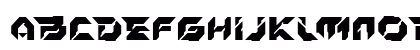 Bazer Regular Uppercase Preview