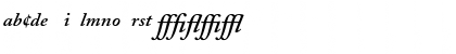 ACaslonExp Regular Bold Italic Font