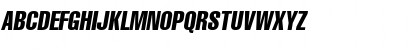 AG Letterica Compr-Oblique Medium Font