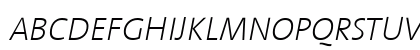 The Sans Extra Light- Italic Preview