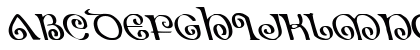 The Shire Leftalic Italic Uppercase Preview