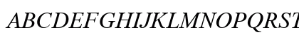 Thorndale Italic Preview