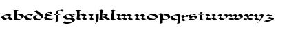 Black Aria 2 Regular Font