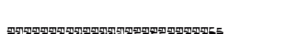 TibetanMachineWeb2 Regular Uppercase Preview