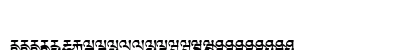 TibetanMachineWeb6 Regular Uppercase Preview