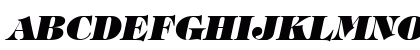 Tiffany Hv HU Italic Uppercase Preview