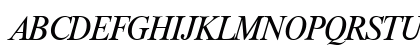 Timmons Italic Uppercase Preview