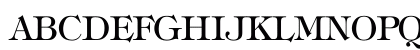Timpani Regular Uppercase Preview