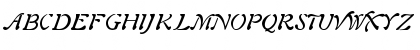 Alouette Italic Normal Font