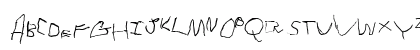 Tommy's First Alphabet Regular Uppercase Preview