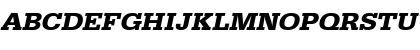 AnitaBeckerExtended Bold Italic Font
