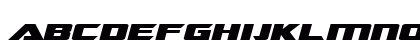 TransRobotics Extended Bold Italic Uppercase Preview