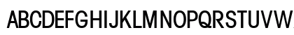 TrendexLightCondSSK Regular Uppercase Preview