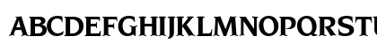 TridentSSK Bold Italic Uppercase Preview
