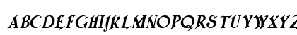 Trifles Italic Uppercase Preview