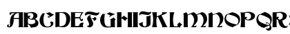 Becker-Medium Regular Uppercase Preview