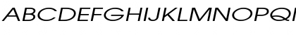 Atilla Extended Italic Font