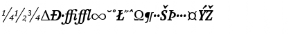 Carmina Lt BT Light Italic Preview