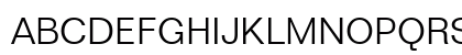 Folio Lt BT Light Uppercase Preview