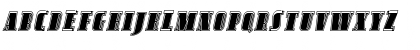 Avondale SC Inline Italic Font