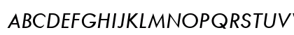 Tw Cen MT Medium Italic Preview