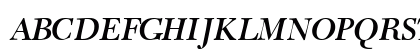 TycoonSSK SemiBoldItalic Uppercase Preview