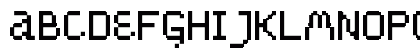 UF PT Unicraze Regular Uppercase Preview