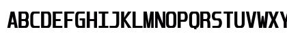 Unispace Bold Uppercase Preview