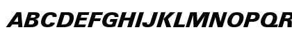 UnitusLH Bold Italic Uppercase Preview