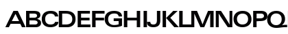UniversalExBDB Normal Uppercase Preview