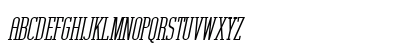 Unknown Caller BTN SC BoldOblique Uppercase Preview
